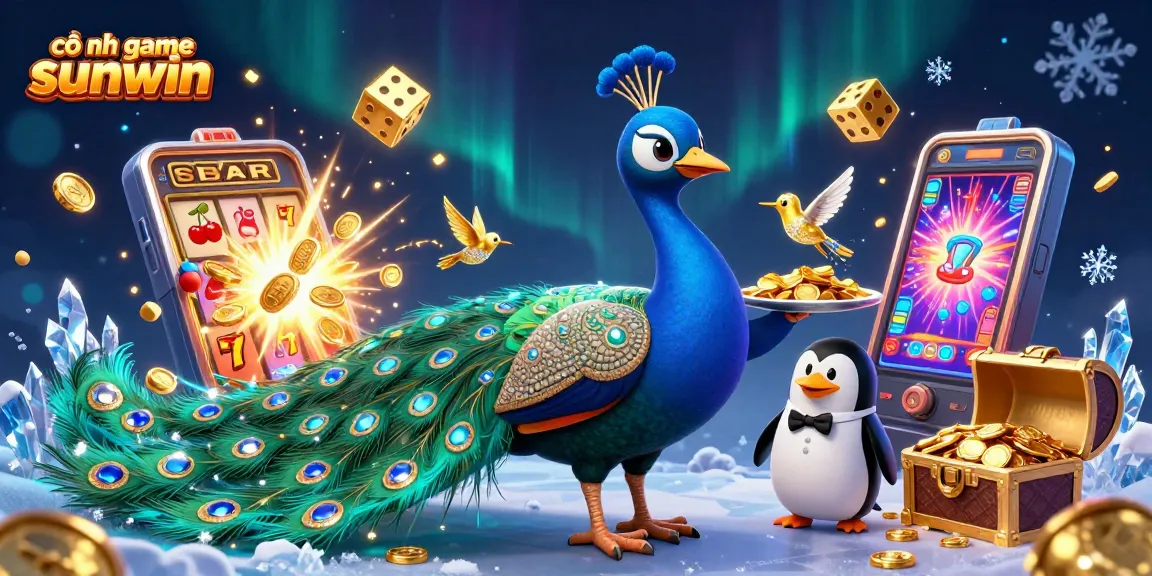 Engage in thrilling experiences at cổng game sunwin with vibrant 3D illustrations and dynamic casino elements.